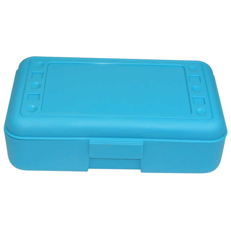 (12 Ea) Pencil Box Turquoise