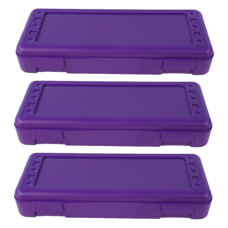 Ruler Box, Purple, Pack of 3