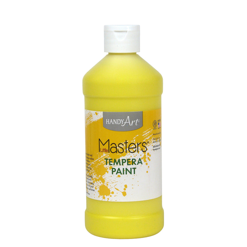 Little Masters Yellow 16oz Tempera Paint