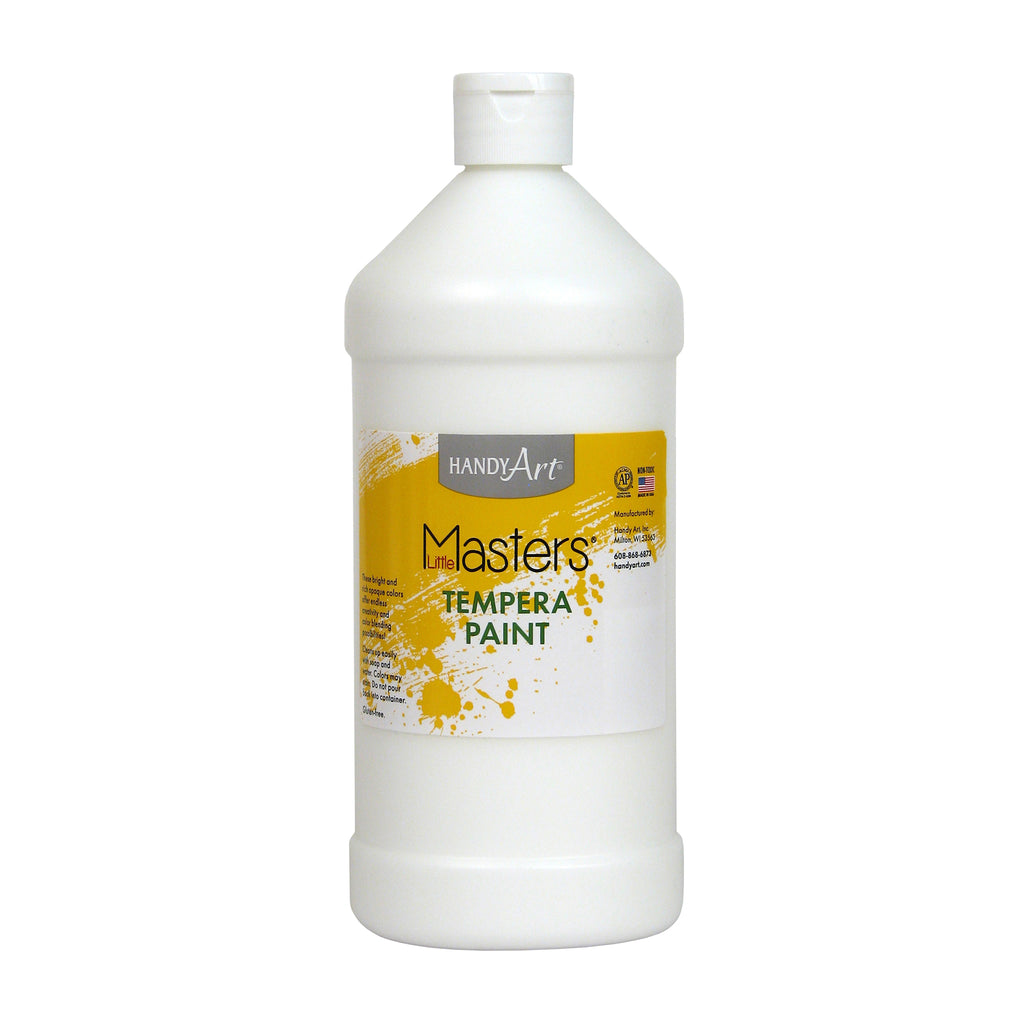 Little Masters White 32oz Tempera Paint