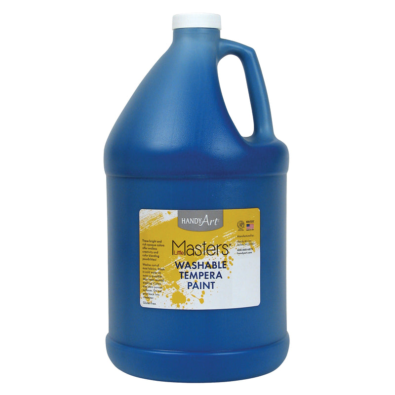 Little Masters Blue 128oz Washable Paint