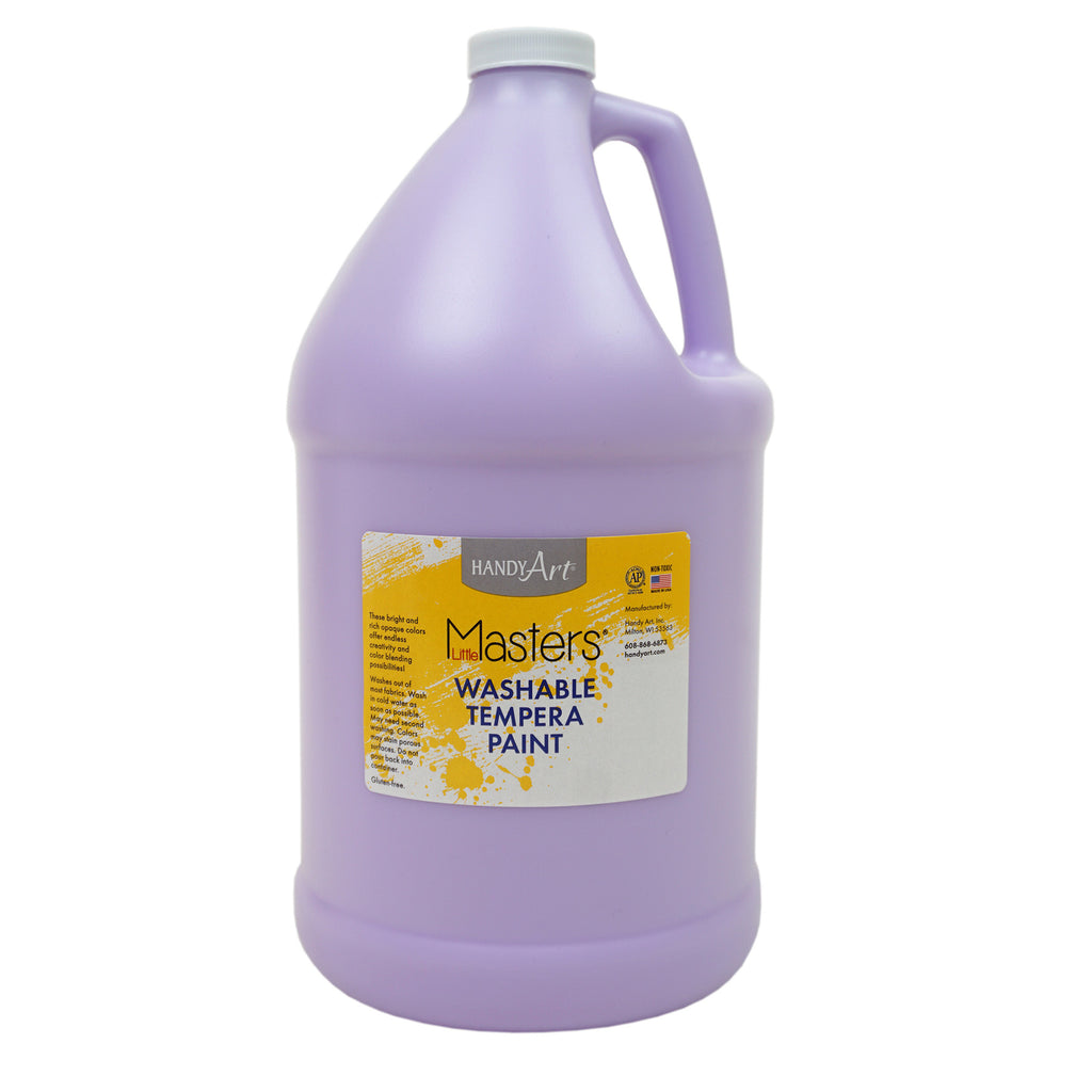 Little Masters® Washable Tempera Paint, Gallon, Light Purple