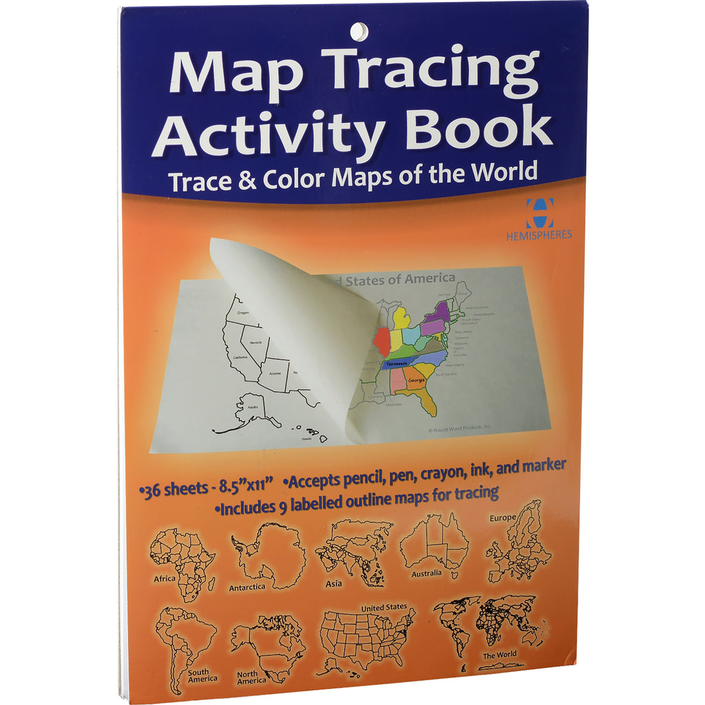 World-usa Tracing Activity Board