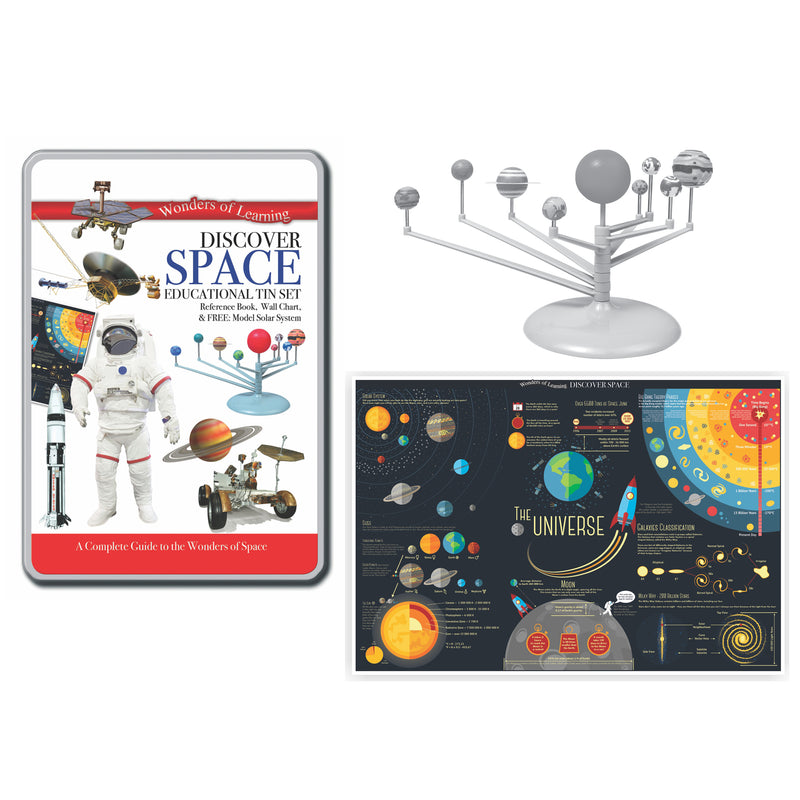 Tin Set Discover Space Wonders Of Learning