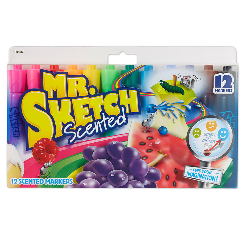 Mr Sketch Scented Chisel 12ct