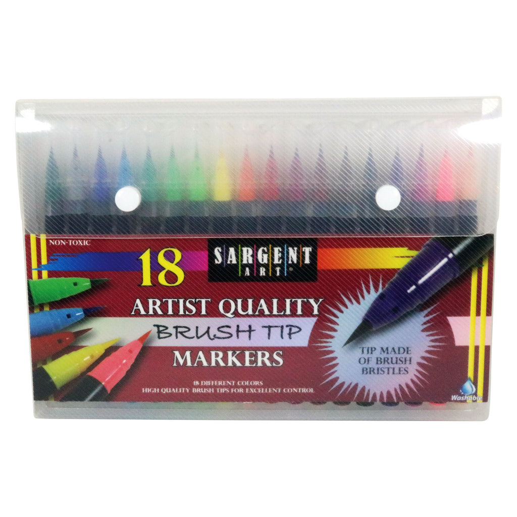 Artist Brush Tip Markers