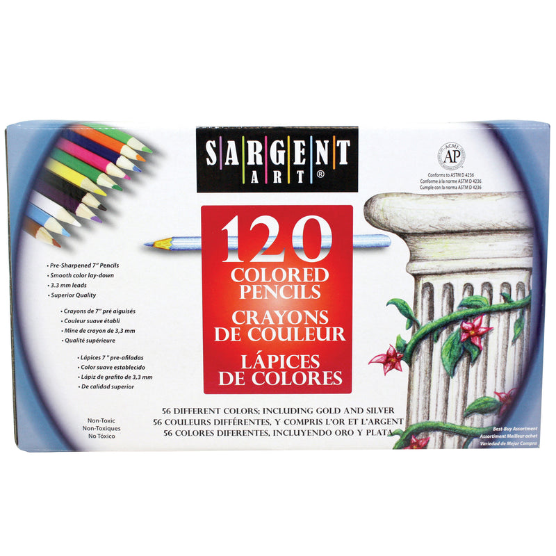 Sargent Art Colored Pencils 120ct