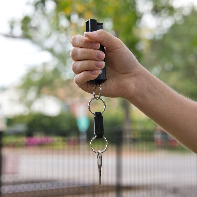 Black Hardcase Pepper Spray