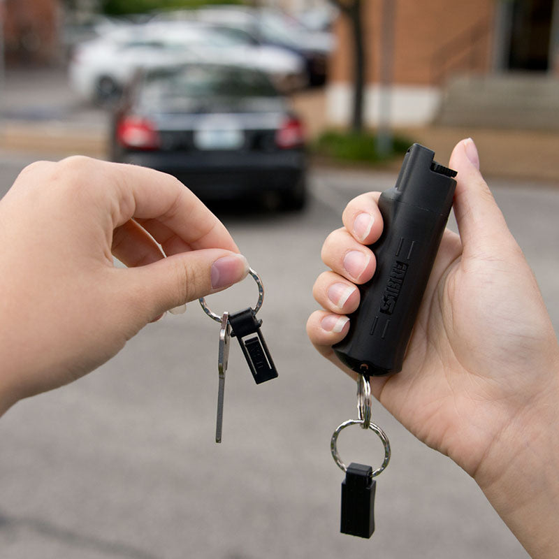 Black Hardcase Pepper Spray