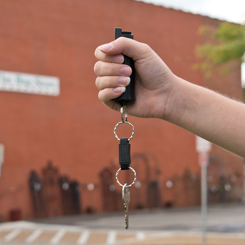 Black Hardcase Pepper Spray