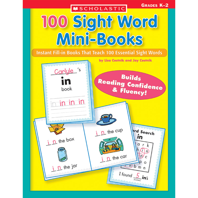 100 Sight Word Mini-books