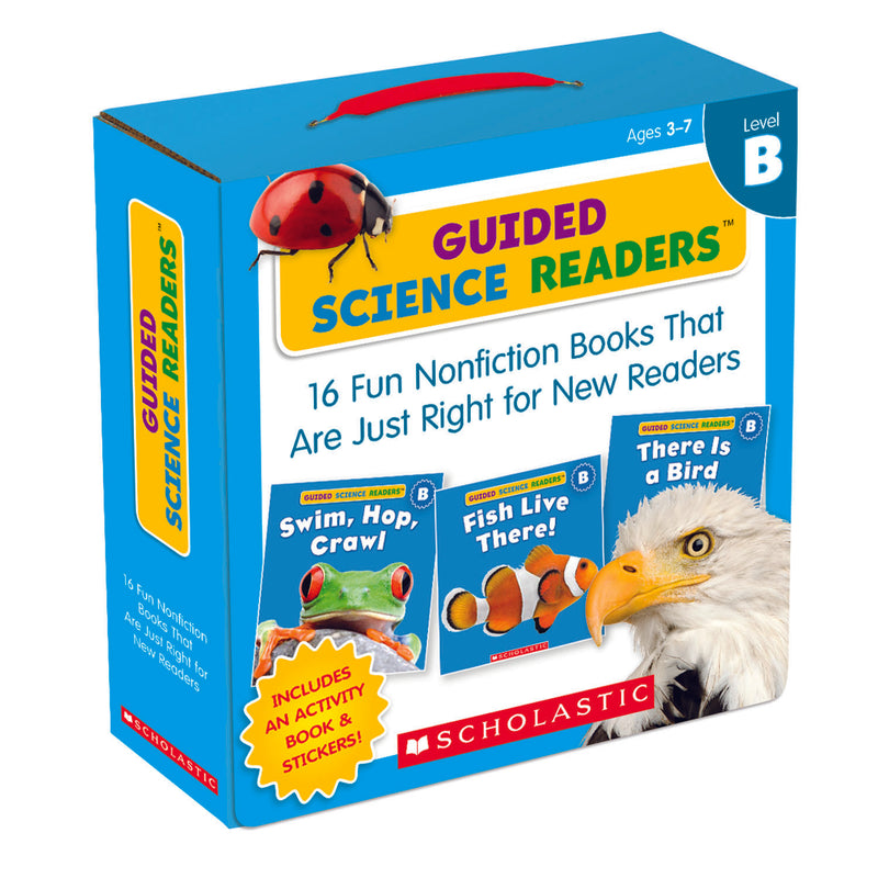 Level B Guided Science Readers Parent Pack