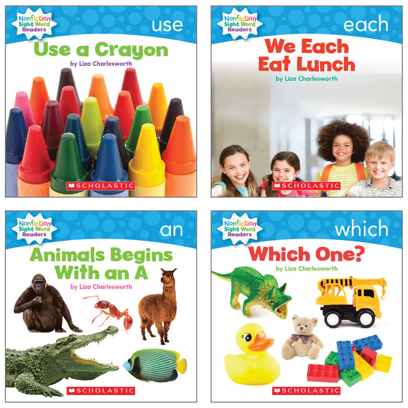 Nonfiction Sight Word Readers Lvl B Parent Pack