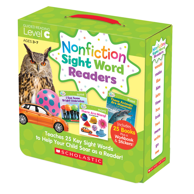 Nonfiction Sight Word Readers Lvl C Parent Pack