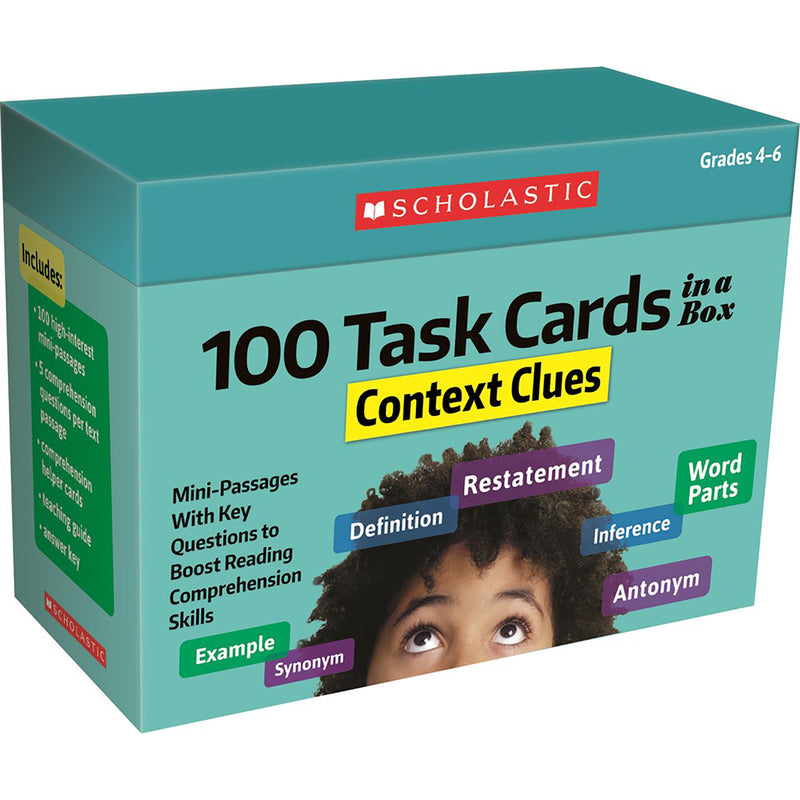 100 Task Cards Context Clues