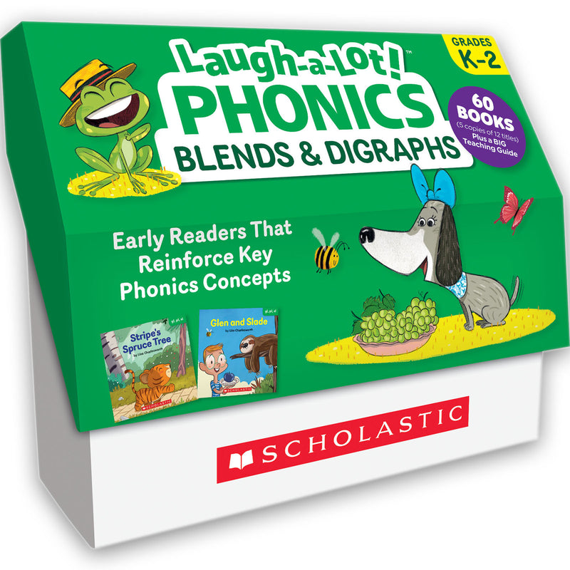 Laugh-A-Lot Phonics: Blends & Digraphs (Classroom Set)