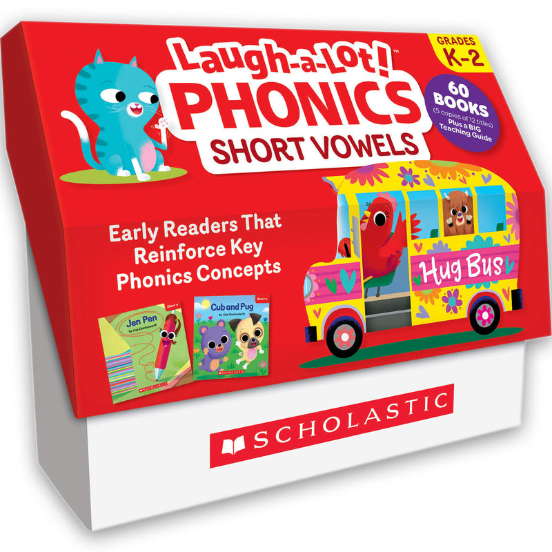 Laugh-A-Lot Phonics: Short Vowels (Classroom Set)