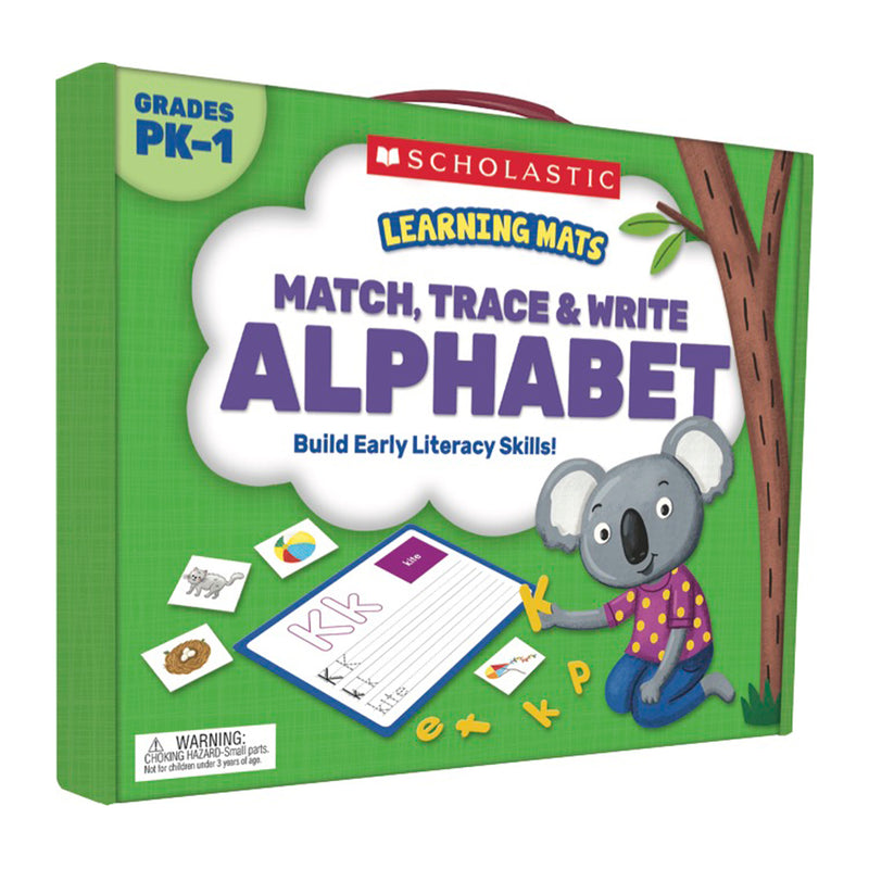 Match Trace And Write The Alphabet Learning Mats
