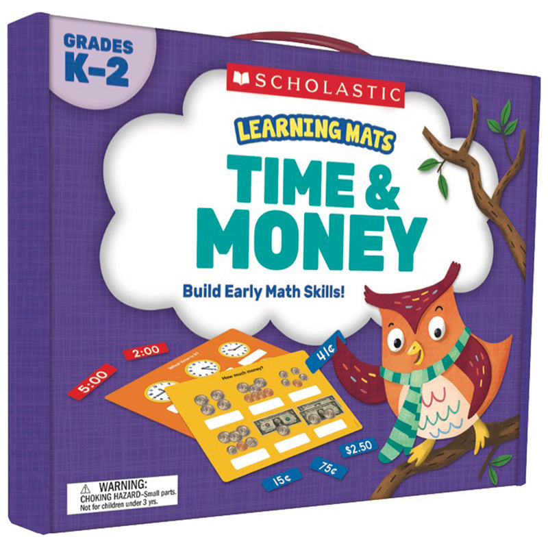 Learning Mats Time And Money