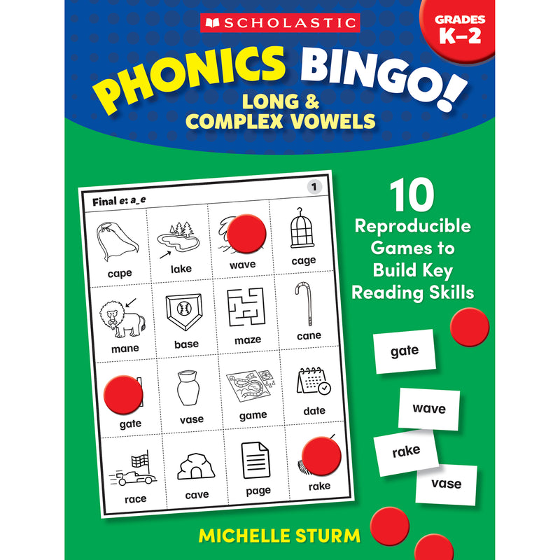 Phonics Bingo Long & Complex Vowel
