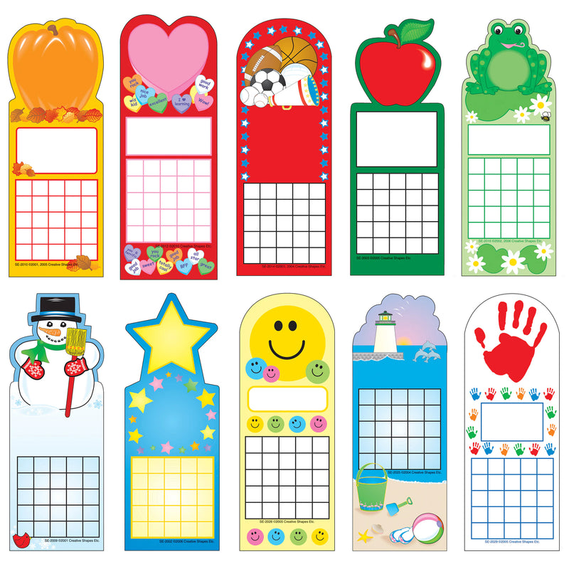 240ct Seasonal Incentive Charts Personal