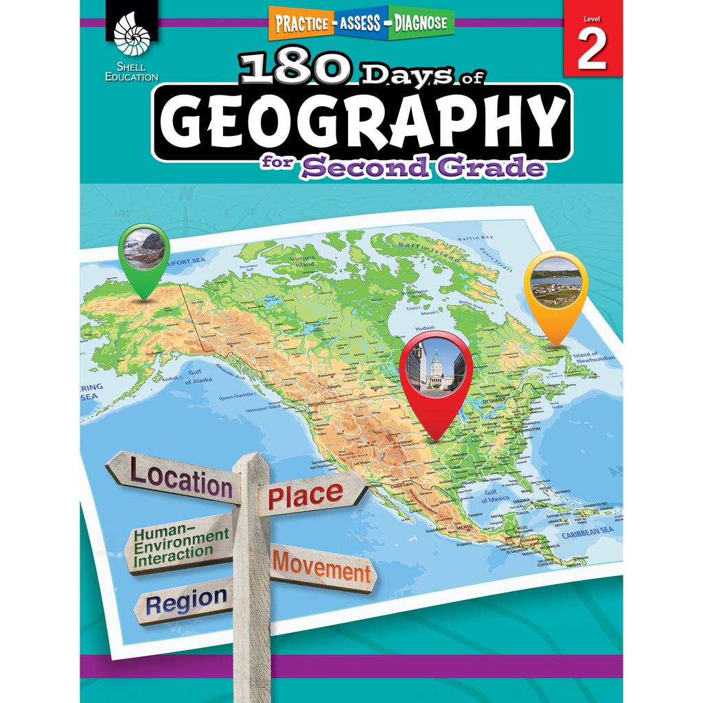 180 Days Of Geography Grade 2