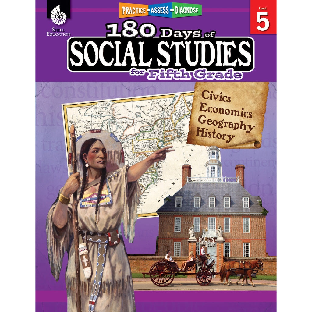 180 Days Of Social Studies Gr 5