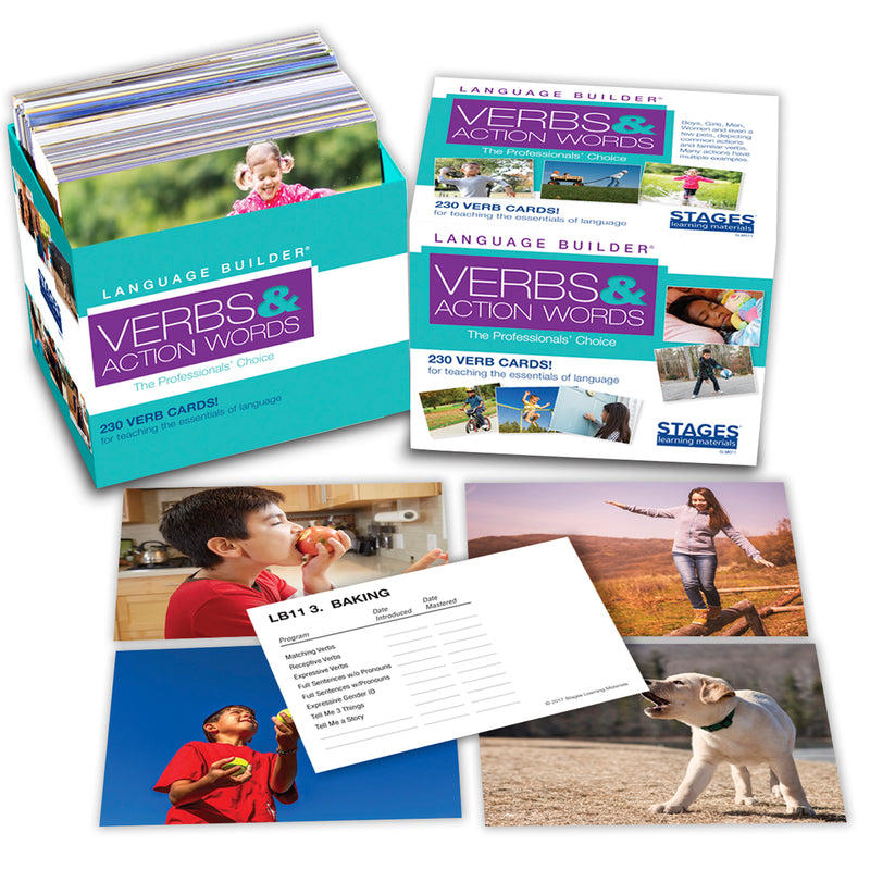Lang Builder Picture Cards Verbs