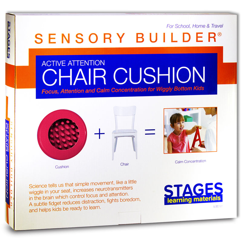Active Attention Chair Cushion Red Sensory Builder