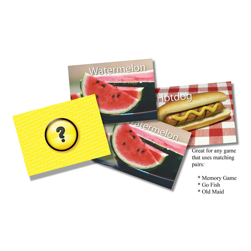 Food Photographic Memory Matching Game