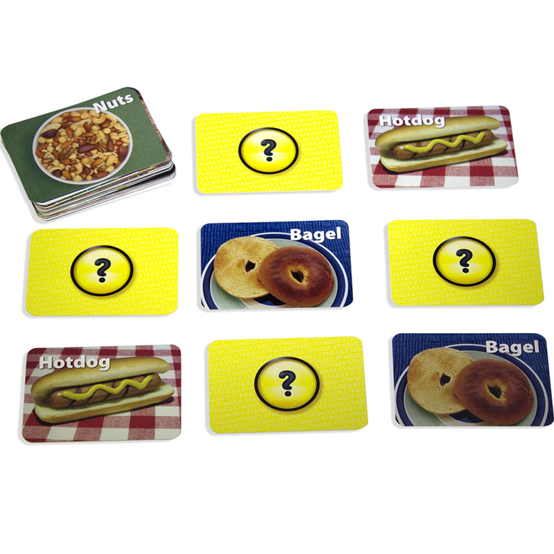 Food Photographic Memory Matching Game
