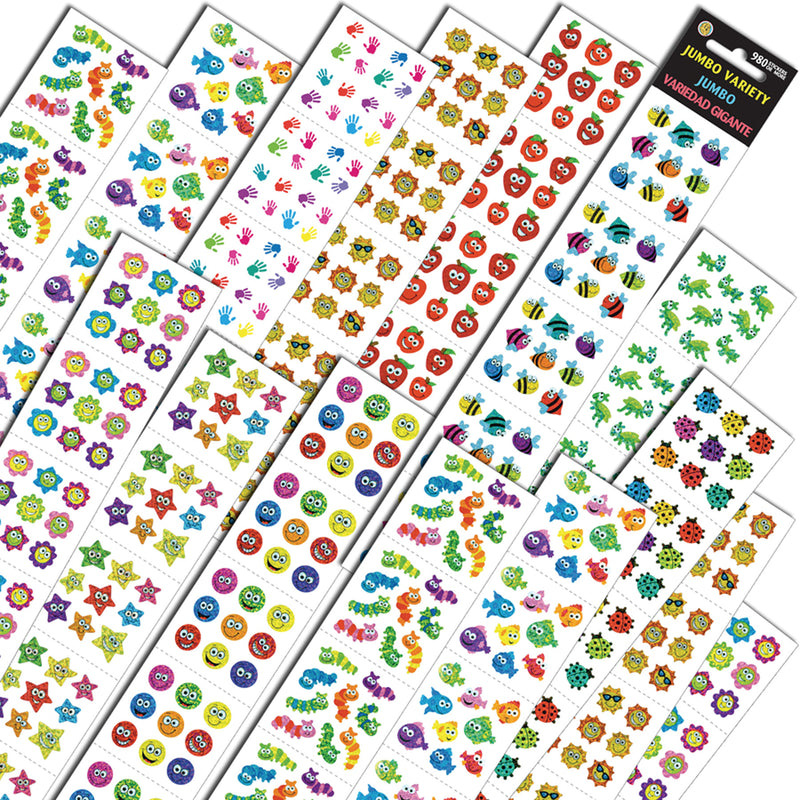 Jumbo Variety Stickers Assortment Q