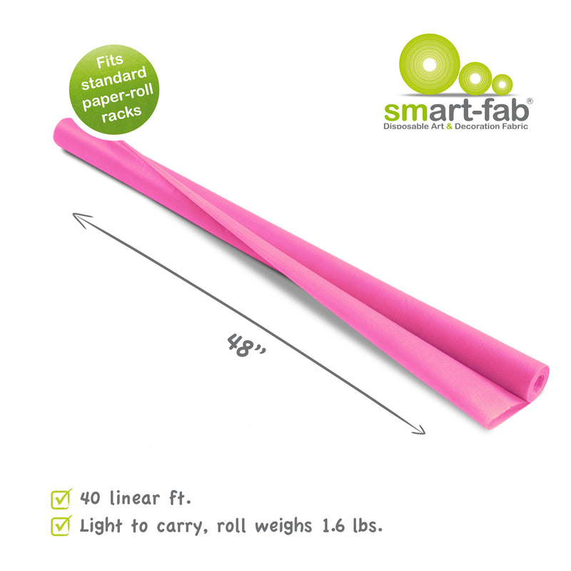 Smart Fab Roll 48x40 Dark Pink