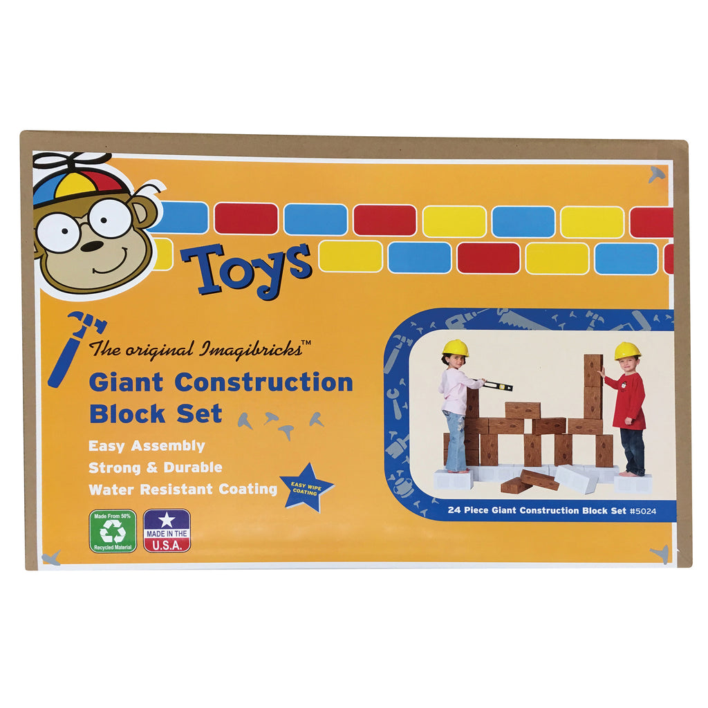 Imagibricks Giant Building Construction Blocks 24-set