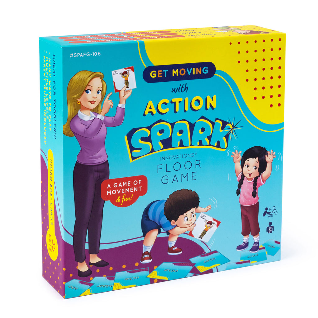 Action Cards Spark Floor Game