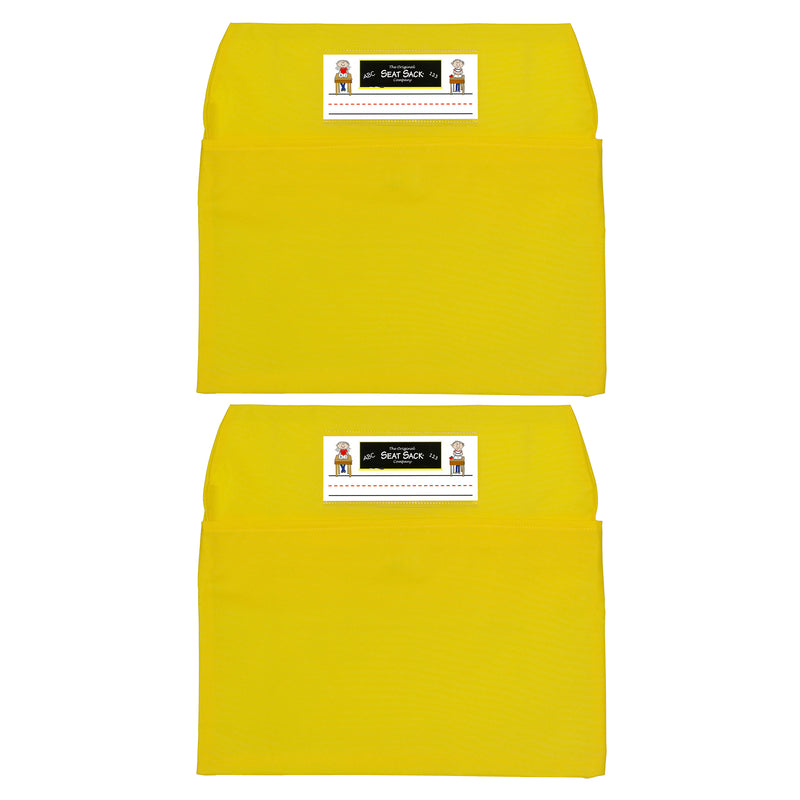 (2 Ea) Seat Sack Small Yellow