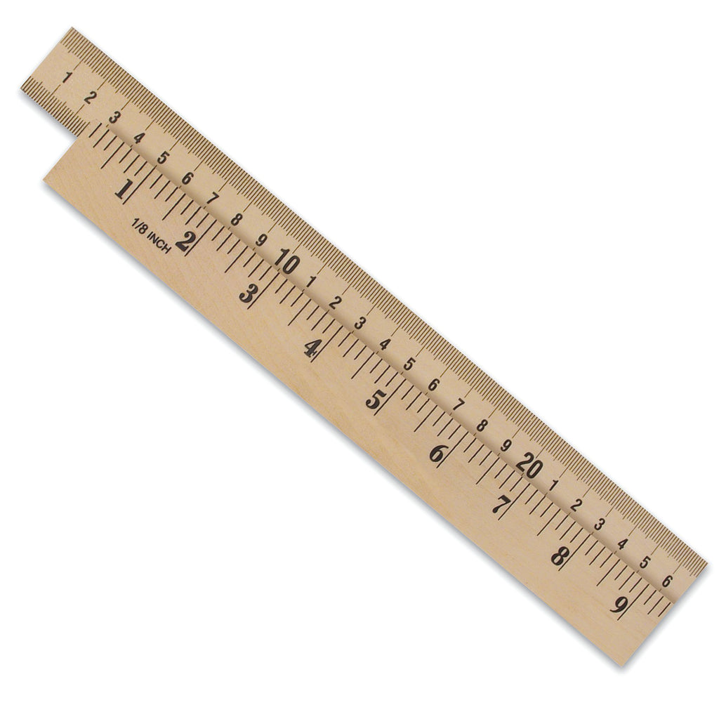 (3 Ea) Wooden Meter Stick Plain Ends