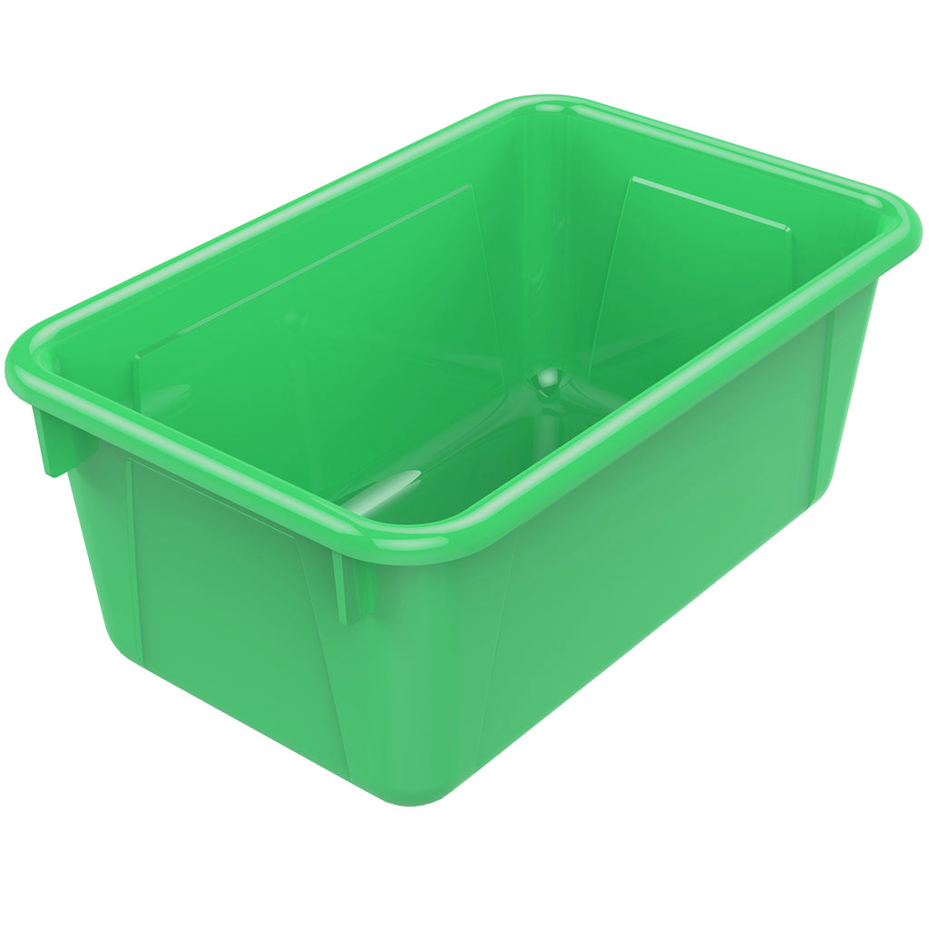 Small Cubby Bin Green