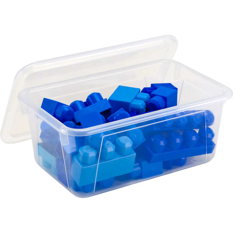 (3 Ea) Clear Cubby With Lid