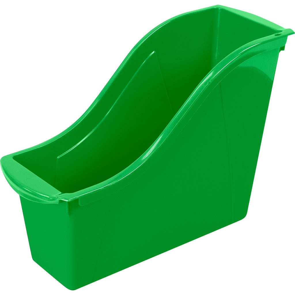 (6 Ea) Small Book Bin Green