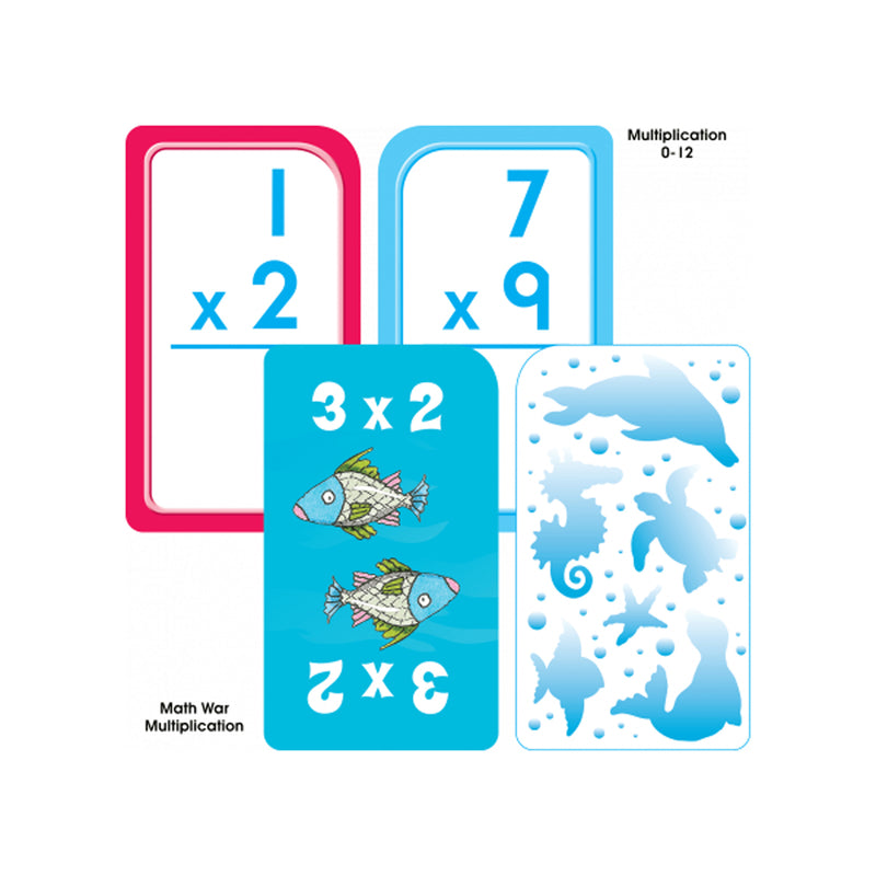 Math 3-4 Flash Cards 4 Pk