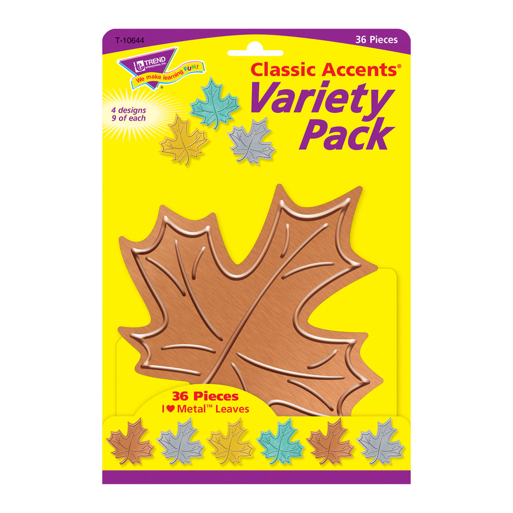 Leaves Classic Accents Var Pack I Heart Metal