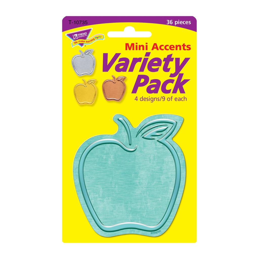Apples Mini Accents Variety Pack I Heart Metal