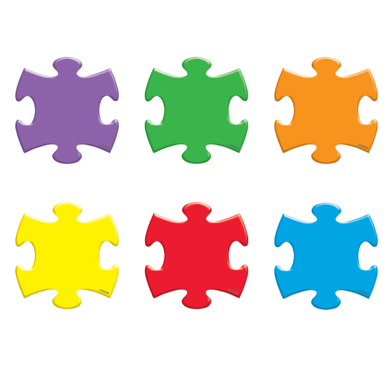 (6 Pk) Puzzle Pcs - Mini Variety Pk Mini Accents