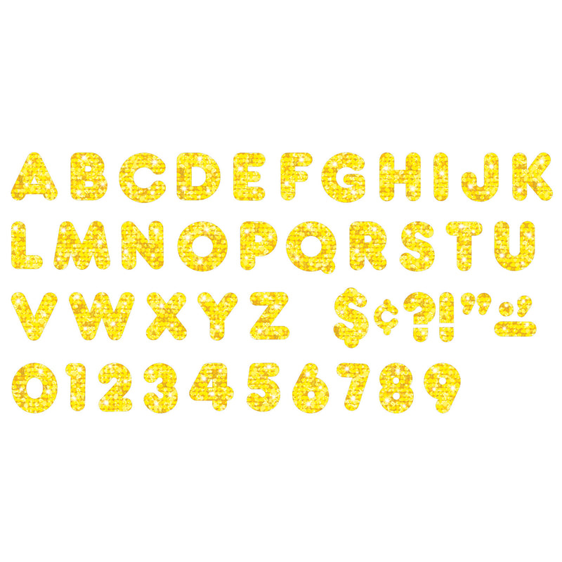 Ready Letters 4 Casual Yellow Sparkle