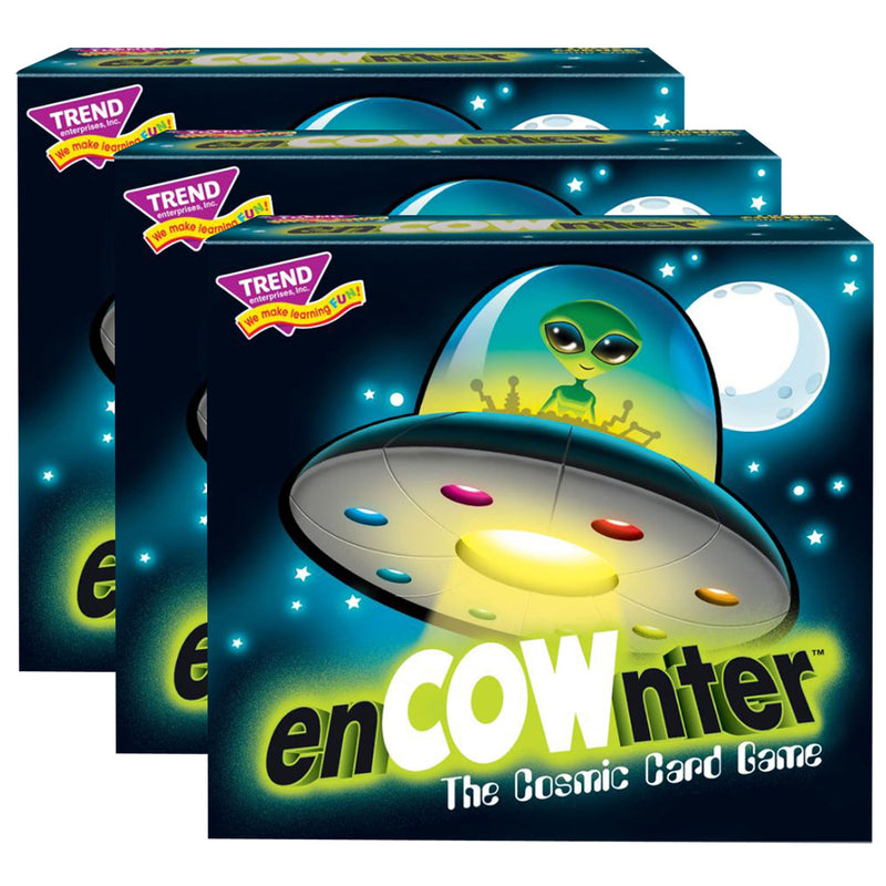 (3 Ea) Encownter Three Corner Card Game