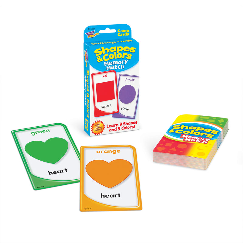 Challenge Cards Colors And Shape