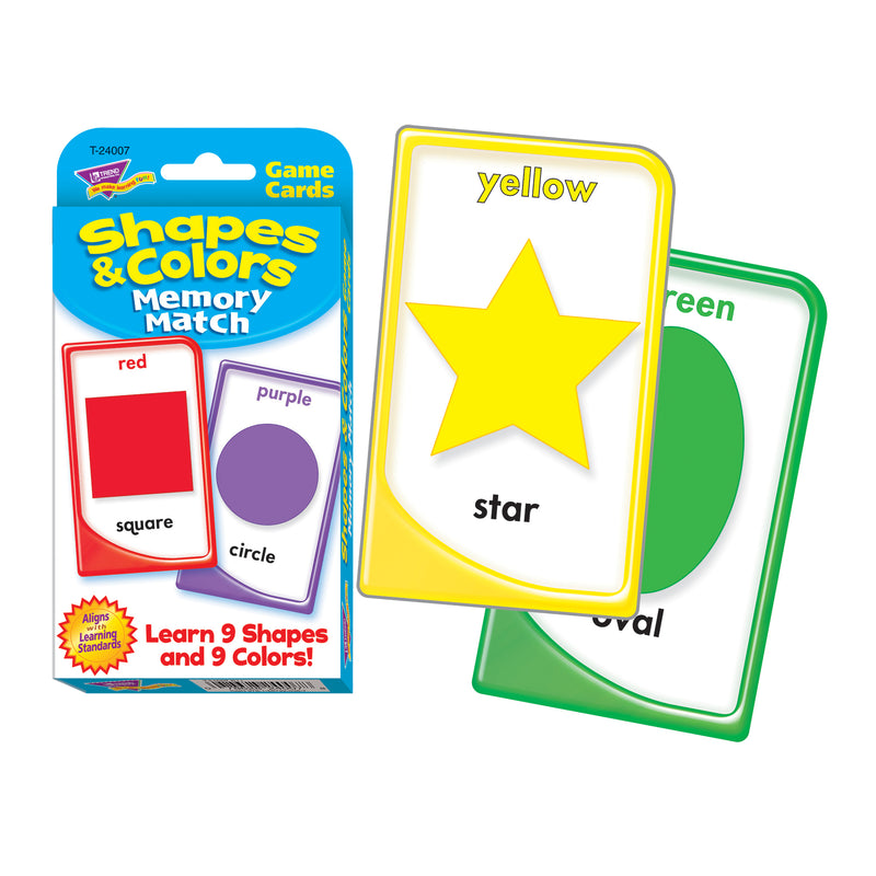 Challenge Cards Colors And Shape