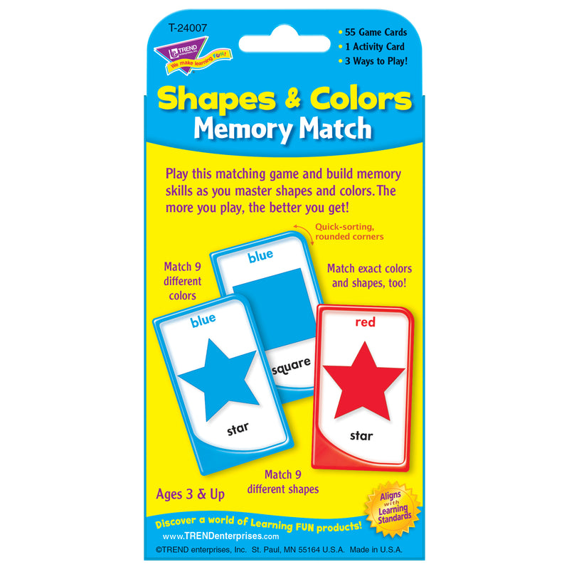 Challenge Cards Colors And Shape