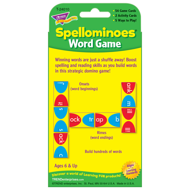 Challenge Cards Spellominoes